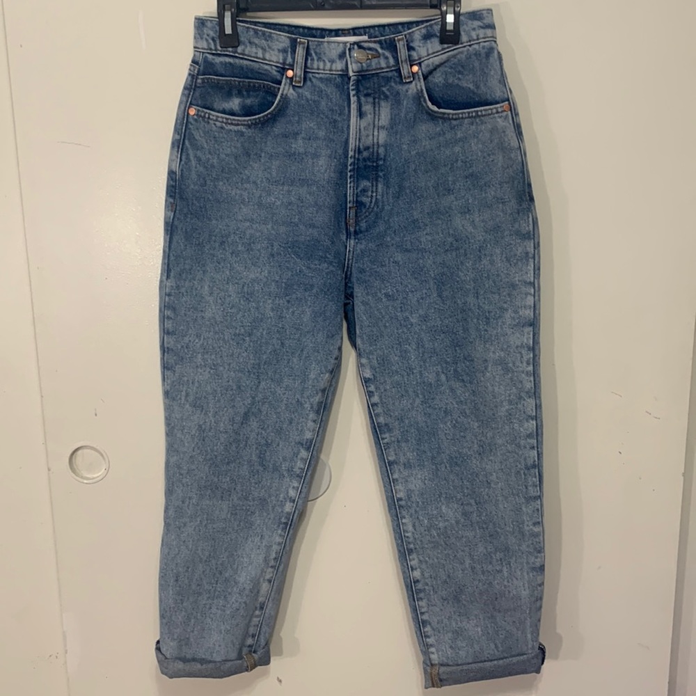 BETRO SIMONE high waisted straight leg mom jeans